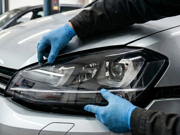 Замена стекол фар